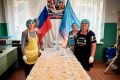 Жительницы села Даниловка Саратовской области приготовили домашнюю лапшу для бойцов