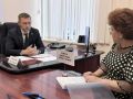 Вместе с заместителями и руководителями профильных комитетов провел личный прием граждан