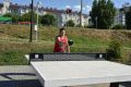Сегодня на набережной у моста Победы стартовал турнир по настольному теннису, приуроченный ко Дню физкультурника
