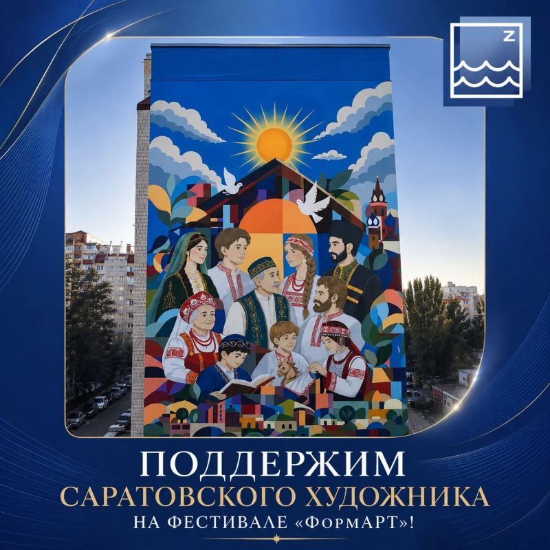 Поддержим саратовского художника на фестивале «ФормАРТ»!
