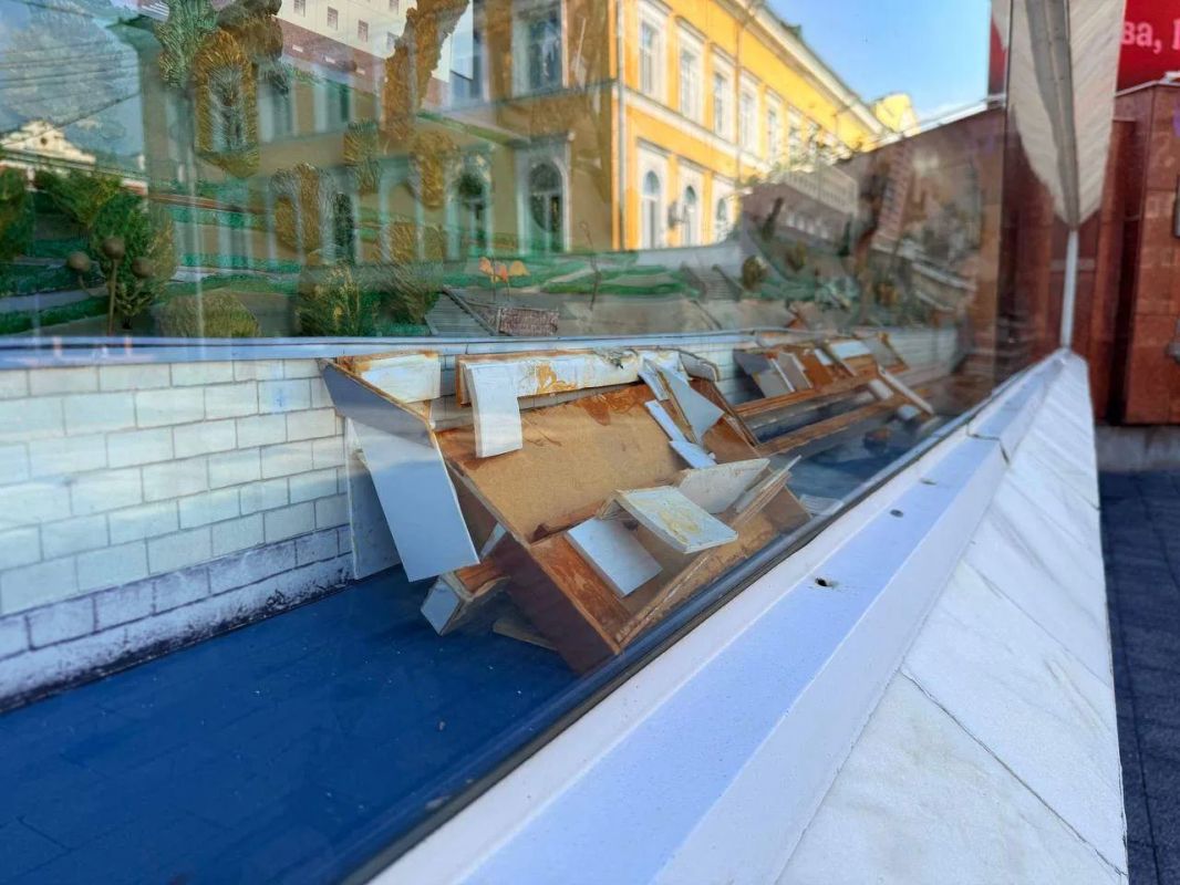 Вандалы разгромили диораму Саратова Вандалы разгромили диораму Саратова