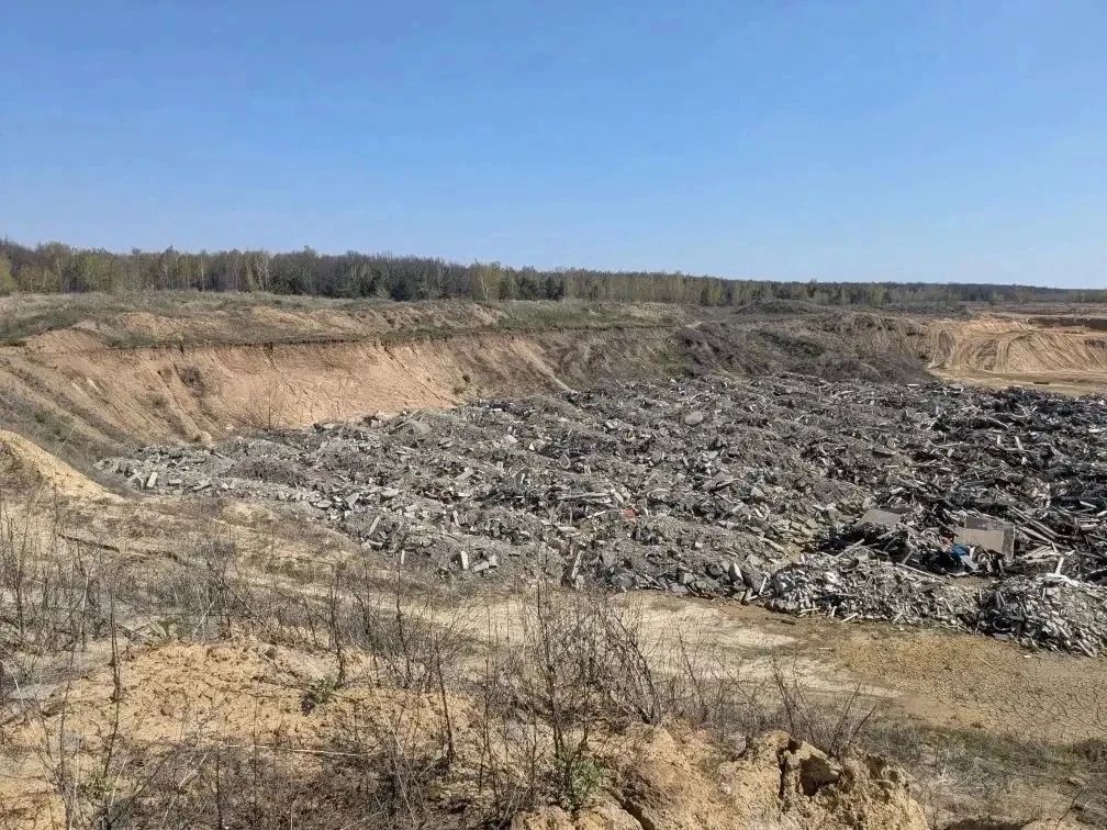 Ликвидировано масштабное захламление земельного участка