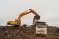 Роспотребнадзор советует носить маски или респираторы из-за пожара на полигоне ТКО в Энгельсе
