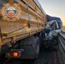 «Газель» всмятку о МАЗ: водитель в больнице