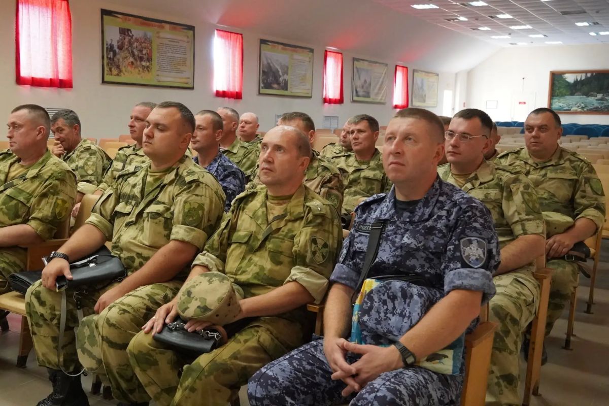Руководящий состав учебных центров и стрельбищ Приволжского ордена Жукова округа Росгвардии принял участие в учебно-методическом сборе в Саратовской области Руководящий состав учебных центров и стрельбищ Приволжского ордена Жукова округа Росгвардии принял участие в учебно-методическом сборе в Саратовской области