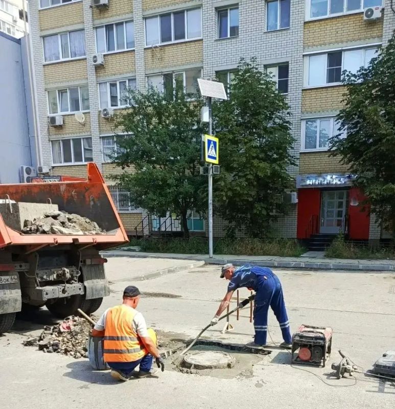 МУП «Водосток» продолжает работу в городе МУП «Водосток» продолжает работу в городе