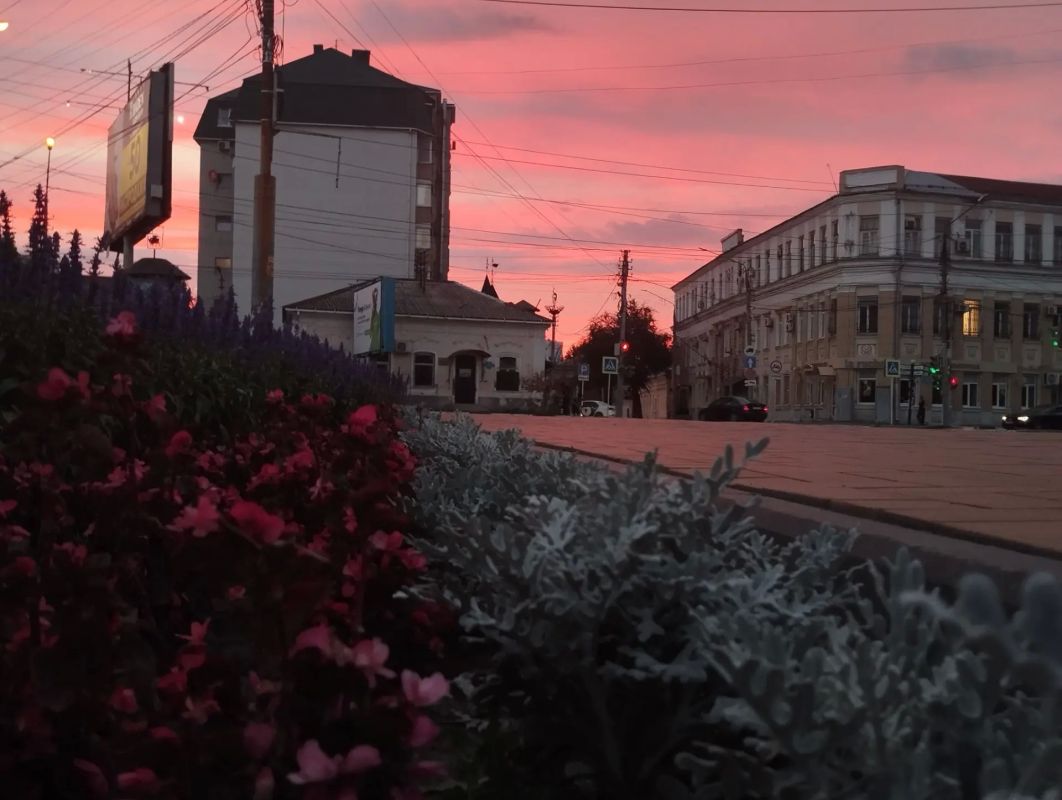 Летнее созерцание города Летнее созерцание города
