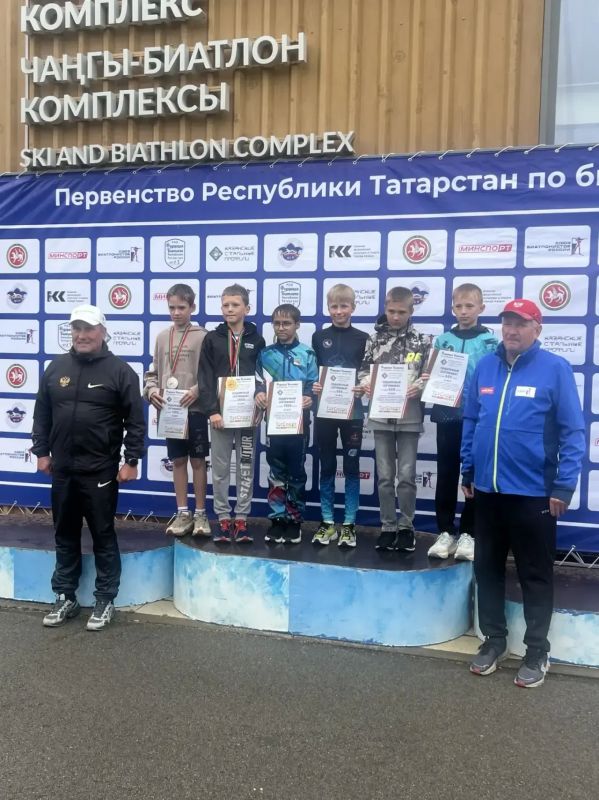 Юные биатлонисты Балаково выступили на первенстве Татарстана в Казани
