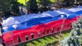 Саратов со всей страной отмечает День Государственного флага РФ