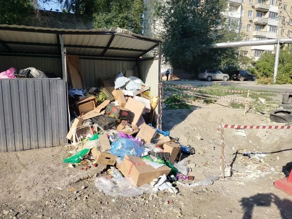Контроль за надлежащим содержанием контейнерных площадок