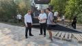 В городском парке 1-го микрорайона близится к завершению масштабное благоустройство событийной площади