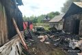 В Аркадаке на пожаре пострадал мужчина