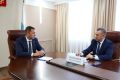 Роман Бусаргин: Провел встречу с новым министром экономического развития Саратовской области Ильей Емельяновым