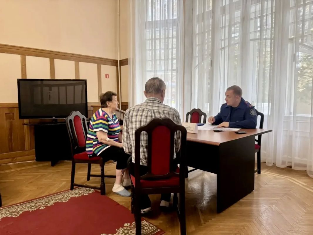Заместитель руководителя следственного управления провёл личный приём в госпитале для ветеранов войн Заместитель руководителя следственного управления провёл личный приём в госпитале для ветеранов войн