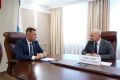 Планы по развитию Хвалынского района губернатор Роман Бусаргин обсудил с новым главой муниципалитета Михаилом Визгаловым