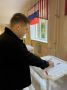 Руководитель местного отделения «Движения Первых» Денис Губарьков принял участие в голосовании