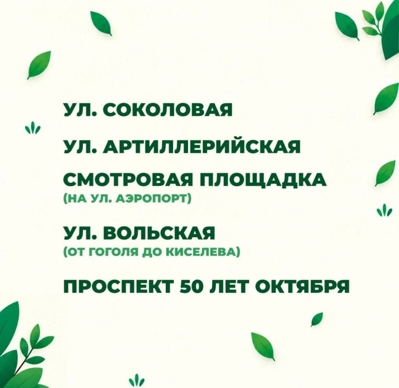 Роман Бусаргин: В Саратове стартует осенняя высадка крупномеров Роман Бусаргин: В Саратове стартует осенняя высадка крупномеров