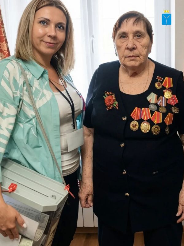 Саратовские долгожители, перешагнувшие вековой рубеж, проголосовали на дому Саратовские долгожители, перешагнувшие вековой рубеж, проголосовали на дому