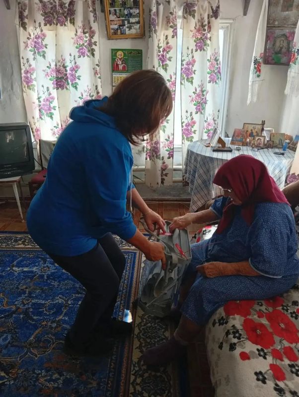 В Саратовской области 100-летняя жительница проголосовала на дому