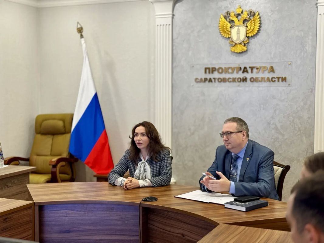 В прокуратуре области состоялась очередная встреча с лектором Российского общества «Знание»