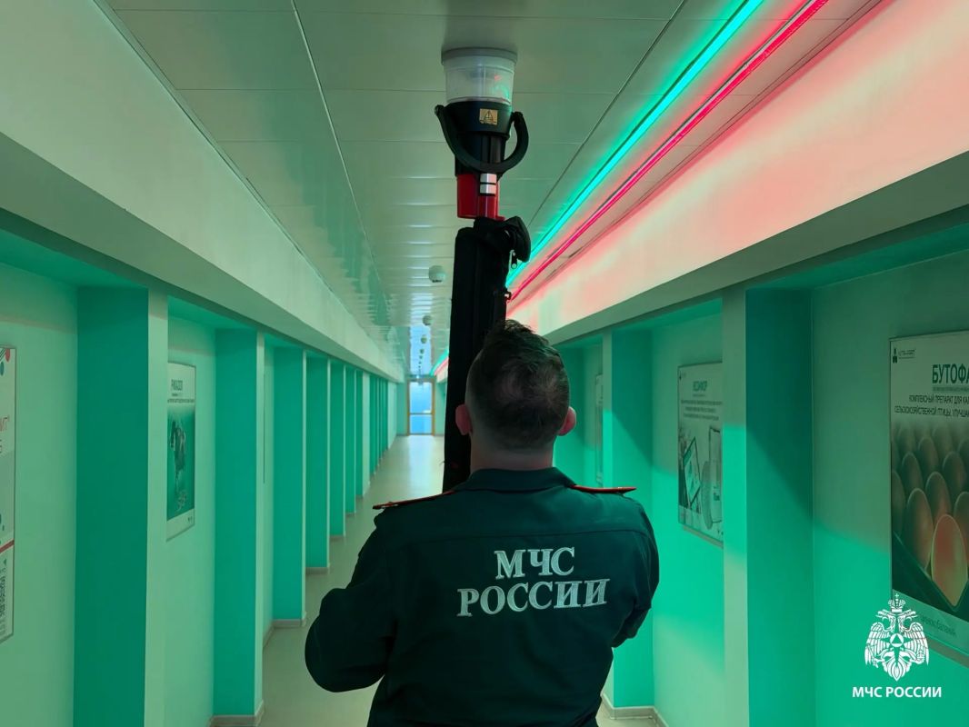 Сотрудники МЧС России провели плановую проверку пожарной безопасности Сотрудники МЧС России провели плановую проверку пожарной безопасности