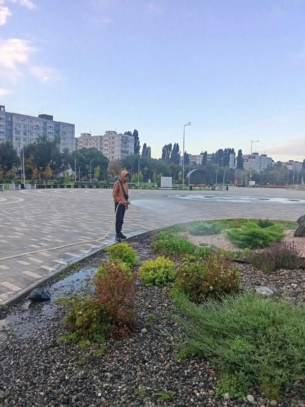 Сотрудники «Комбината благоустройства» ежедневно выполняют работы по благоустройству города Балаково Сотрудники «Комбината благоустройства» ежедневно выполняют работы по благоустройству города Балаково