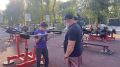 В фитнес-парке напротив городского пляжа в Энгельсе прошла очередная открытая тренировка