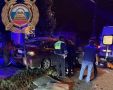 В Энгельсе «Ниссан» врезался в забор