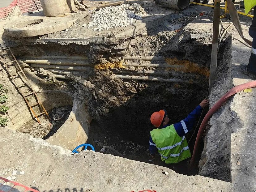 В Саратове продолжается обновление сетей водоканала