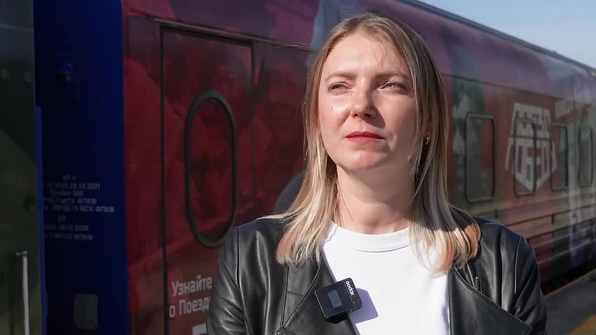 В Саратовскую область прибыл «Поезд Победы»