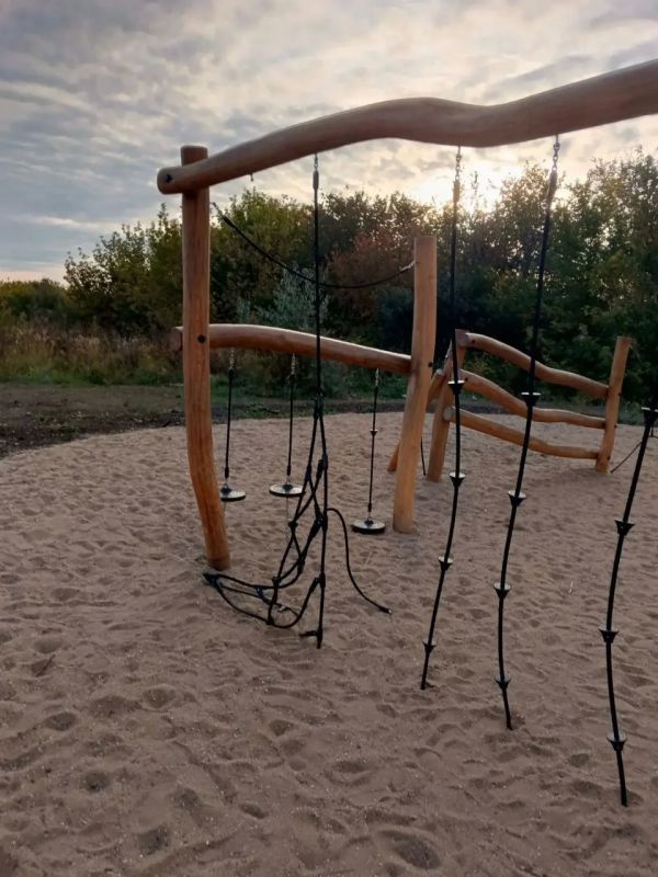 В Саратове вандалы повредили детскую площадку в эко-парке "Соловьиная Роща" В Саратове вандалы повредили детскую площадку в эко-парке "Соловьиная Роща"