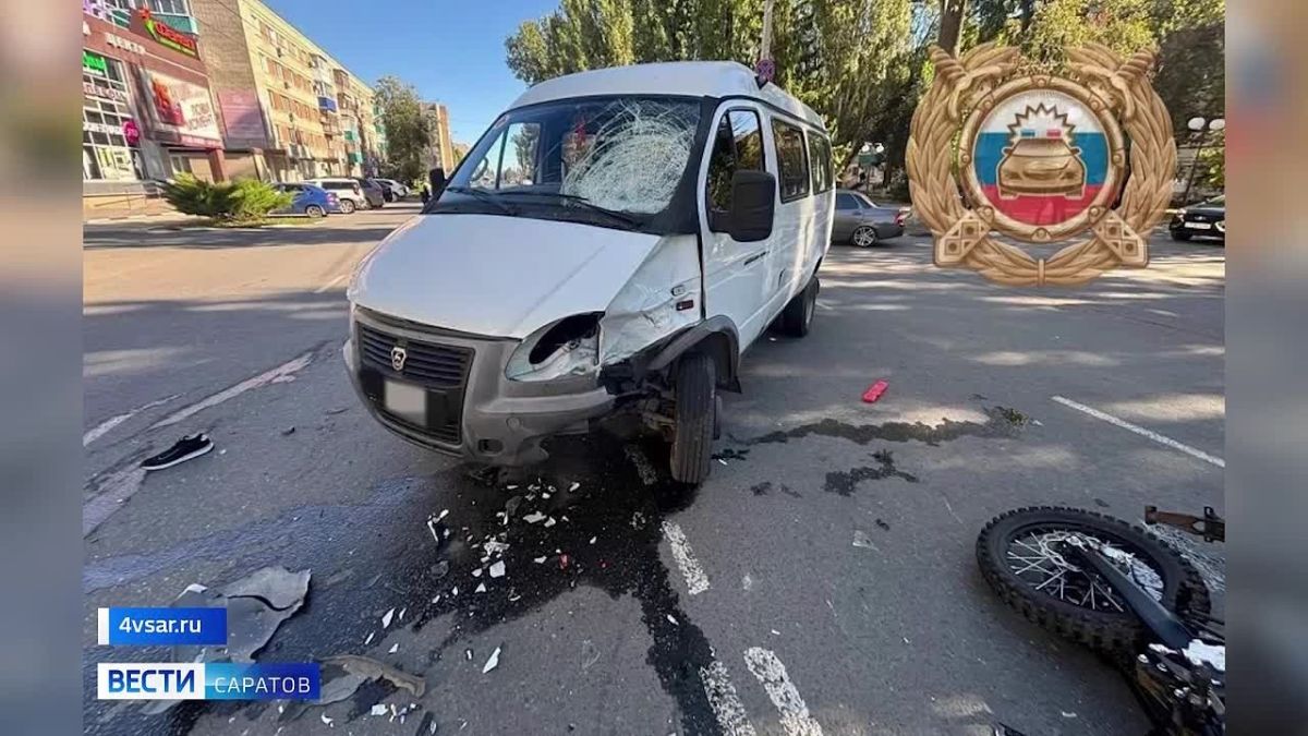 В Балакове молодой мотоциклист погиб в ДТП с ГАЗелью