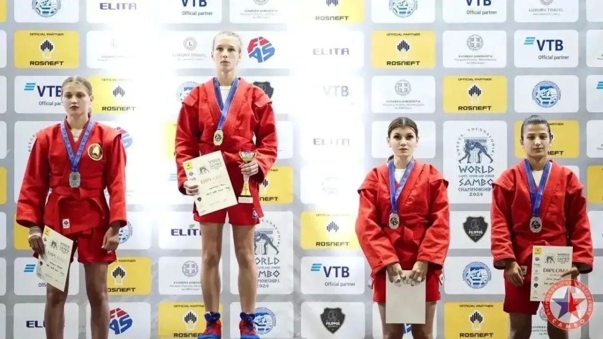 Золото мирового первенства — у саратовской самбистки! Золото мирового первенства — у саратовской самбистки!