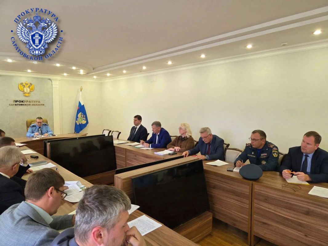 Заместитель прокурора Саратовской области Дмитрий Симанович провел заседание межведомственной рабочей группы Заместитель прокурора Саратовской области Дмитрий Симанович провел заседание межведомственной рабочей группы