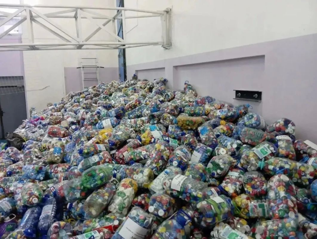 Участники экопроекта «Водорослям крышка» установили новый рекорд: собрано почти 8 млн пластиковых крышек