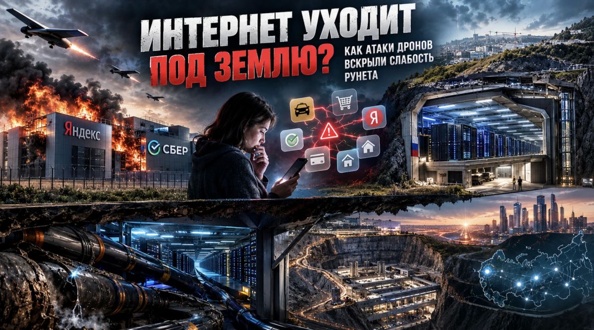 Интернет уходит под землю? Как атаки дронов вскрыли слабость Рунета