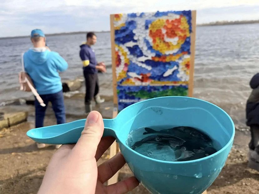 Состоявшаяся в Саратовской области 17 октября акция «Водорослям крышка