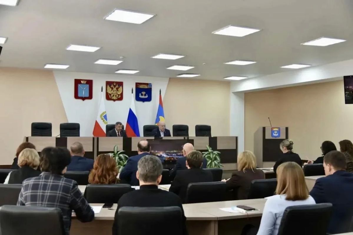 Провели рабочее совещание с руководителями служб и структурных подразделений