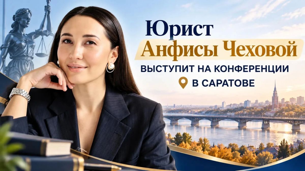 Юрист Анфисы Чеховой выступит на бизнес-форуме в Саратове