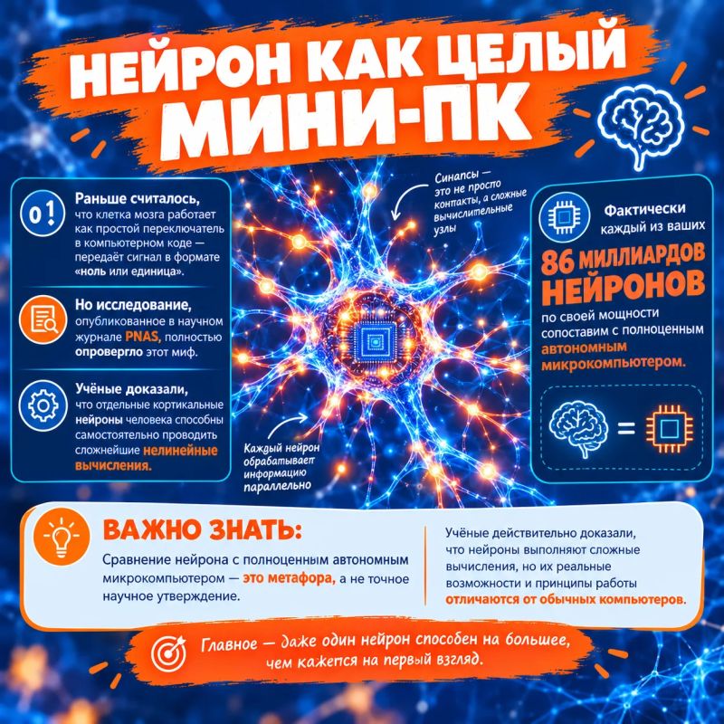 Почему ваш мозг до сих пор круче любого суперкомпьютера! Почему ваш мозг до сих пор круче любого суперкомпьютера!
