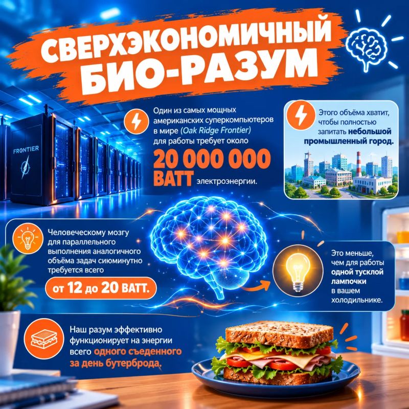 Почему ваш мозг до сих пор круче любого суперкомпьютера! Почему ваш мозг до сих пор круче любого суперкомпьютера!