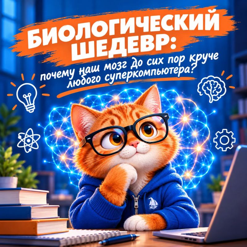 Почему ваш мозг до сих пор круче любого суперкомпьютера!