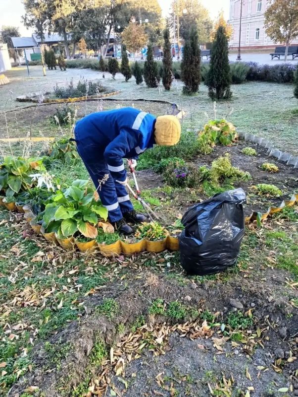 Коммунальные службы с самого утра приводят в порядок улицы города Коммунальные службы с самого утра приводят в порядок улицы города