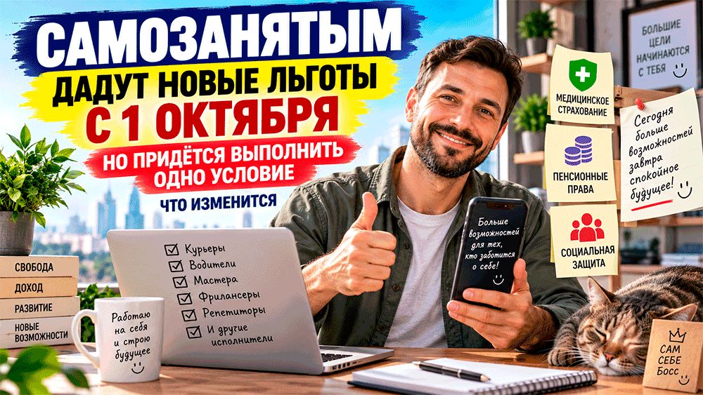 Самозанятым на цифровых платформах предложат новые преимущества: кто сможет их получить