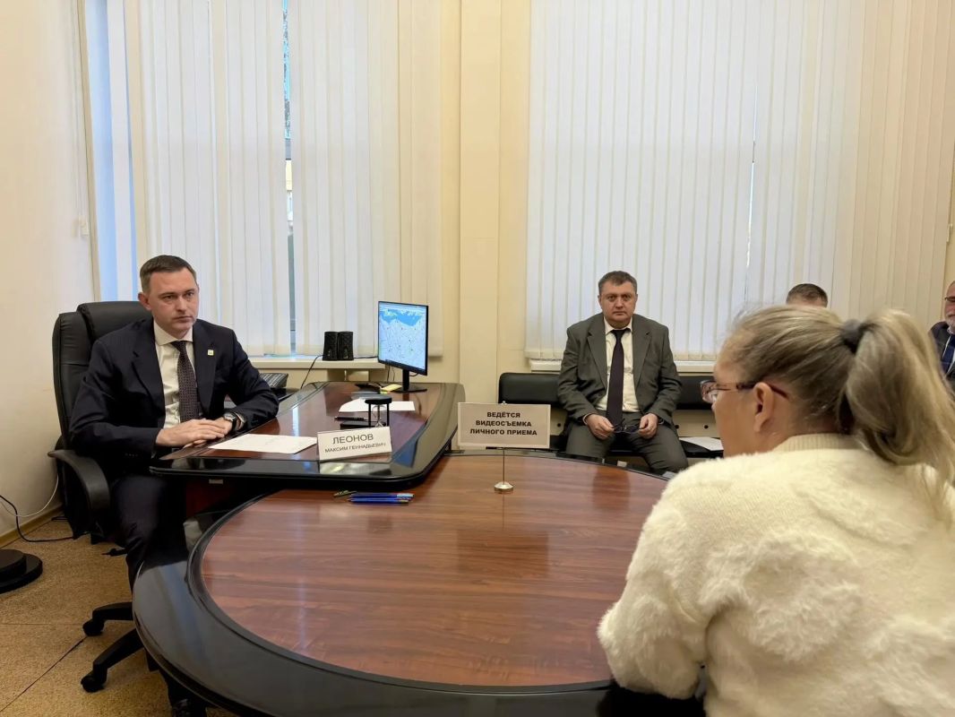 Провел очередной личный приём граждан Провел очередной личный приём граждан