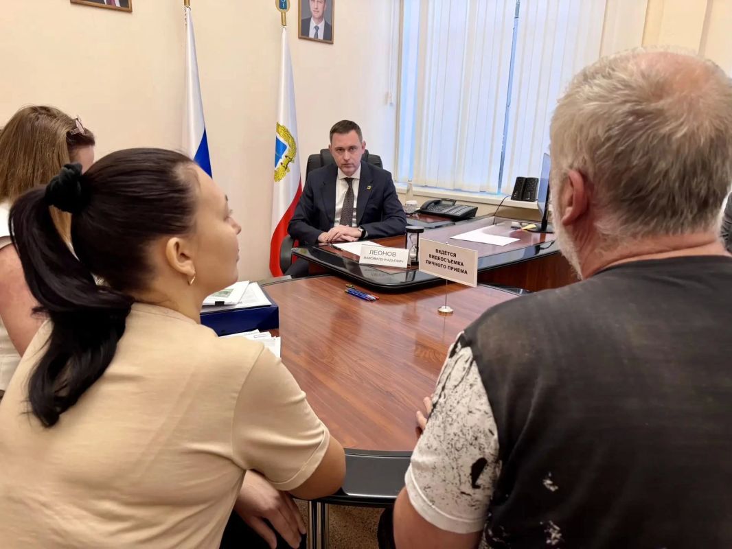 Провел очередной личный приём граждан Провел очередной личный приём граждан