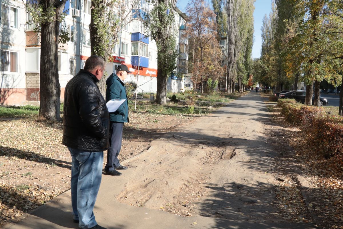 Проверили благоустройство территорий после вскрышных работ Проверили благоустройство территорий после вскрышных работ
