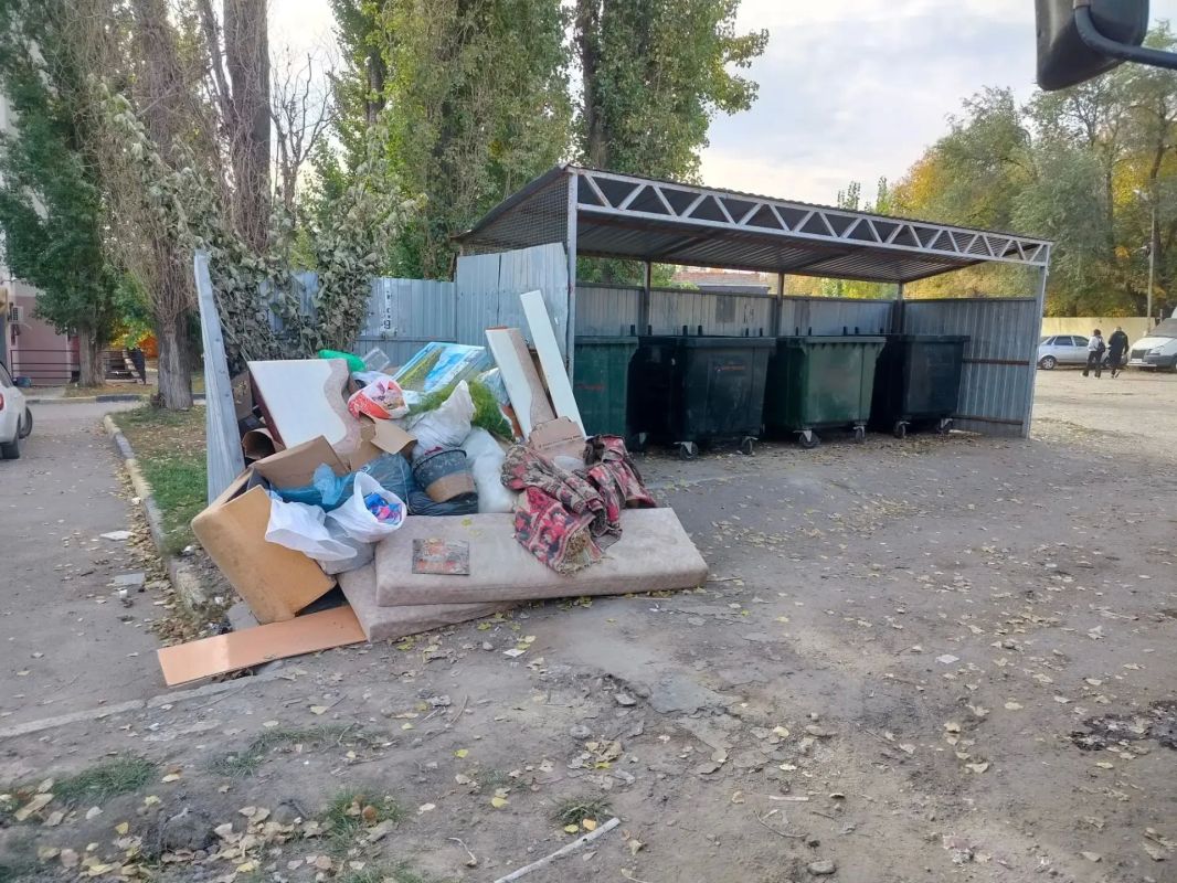 Контроль за надлежащим содержанием контейнерных площадок