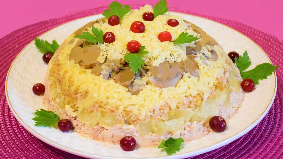 Вкусные и простые салаты для вашей пасхальной трапезы