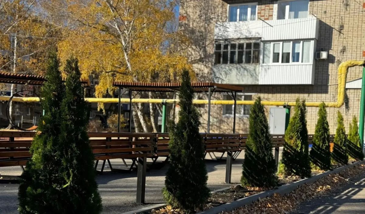 В Ртищево появилась общественная территория на месте пустыря В Ртищево появилась общественная территория на месте пустыря